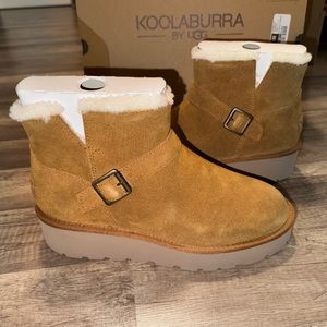 Koolaburra By Ugg Kelissa Mini Size 8 Chestnut 1149231 New